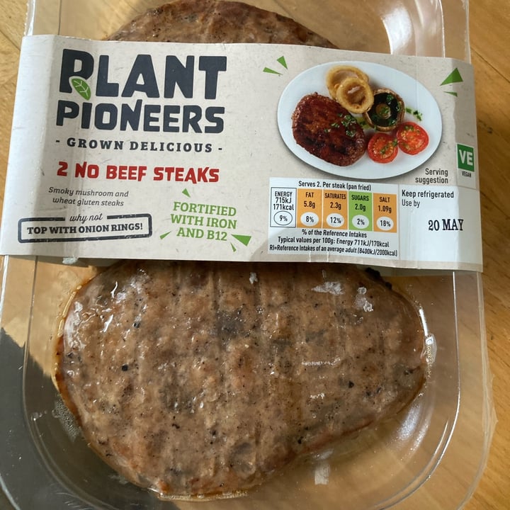plant pioneers sainsburys No Beef Steaks Review abillion