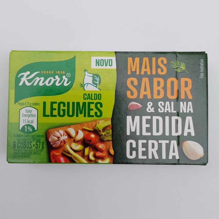 photo of Knorr Caldo de Legumes shared by @jasmim on  29 Sep 2022 - review