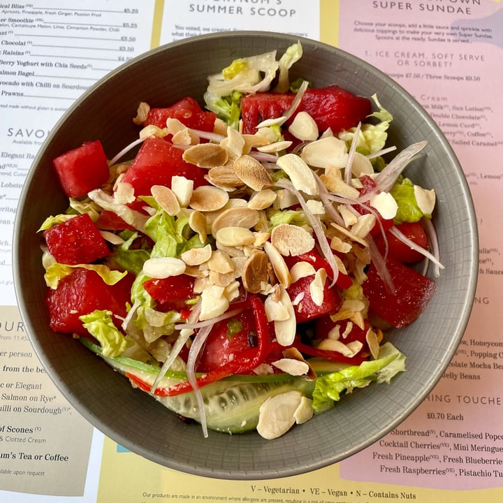review photo of The Parlour at Fortnum & Mason Watermelon Salad shared by @appleappleamanda on 11 Nov 2021 - review