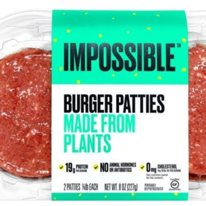 photo of Impossible Foods Impossible Burger Patties shared by @egbowman on  23 May 2022 - review