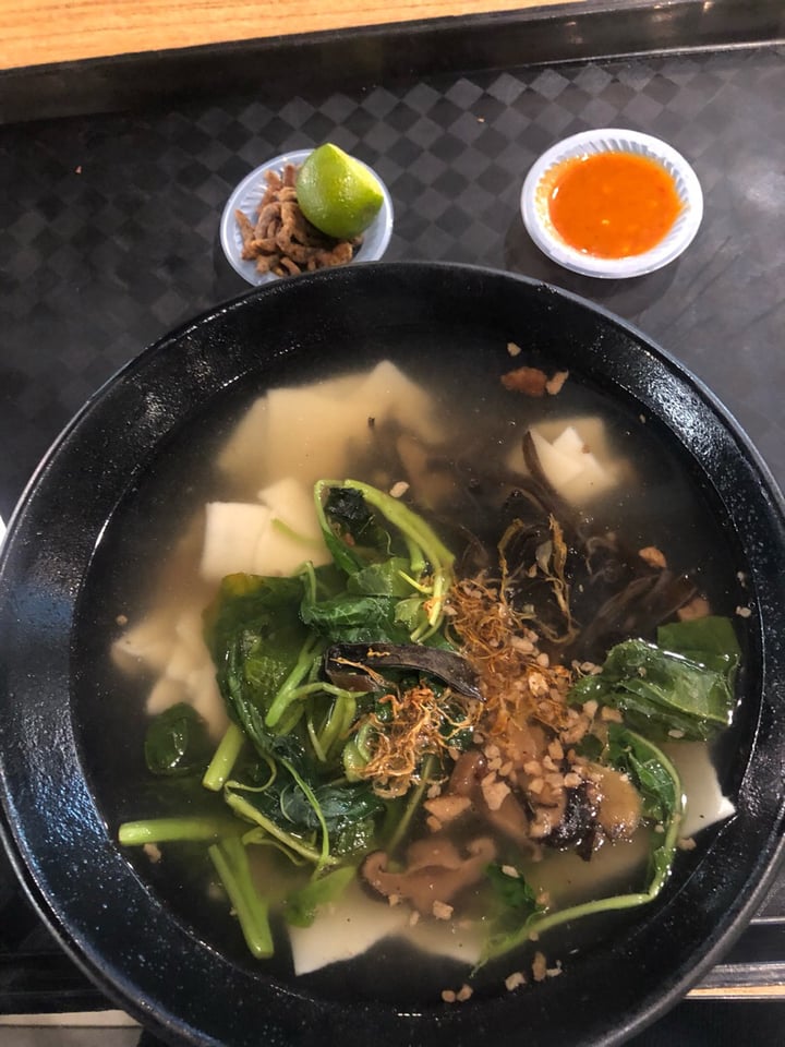 review photo of Vegetarian Stall (Food Junction @ Mid Valley Megamall) Panmee soup shared by @joanchong on 25 Sep 2019 - review