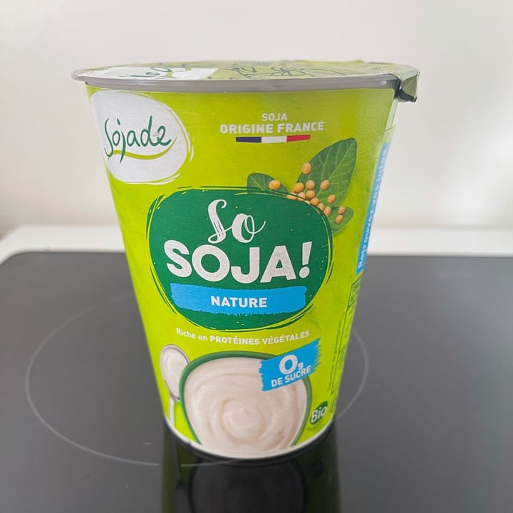 photo of Sojade So Soja! Natural Soya Yogurt alternative 400g shared by @clemence on  18 Sep 2021 - review