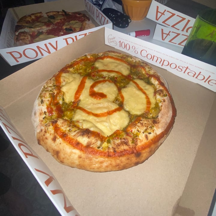 photo of PONY PIZZA Belgrano Pizza Flama shared by @1sol3 on  08 May 2022 - review