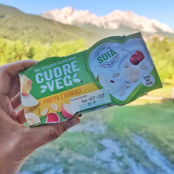 photo of Cuore veg Yogurt Frutta & Cereali shared by @verticales on  29 Jun 2022 - review