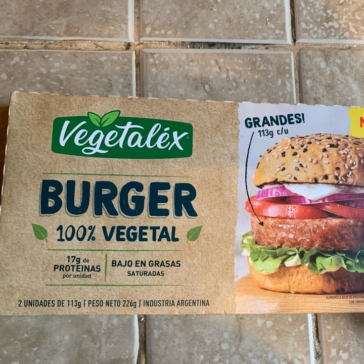 photo of Vegetalex Burger 100% Vegetal shared by @keylapierangeli on  24 Jul 2022 - review