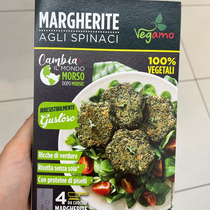 photo of Vegamo burger spinaci shared by @ritacaro on  17 Jun 2022 - review