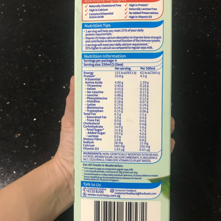 review photo of F&N Nutrisoy Ondeh Ondeh Soy shared by @sunshineinspo on 20 Oct 2021 - review