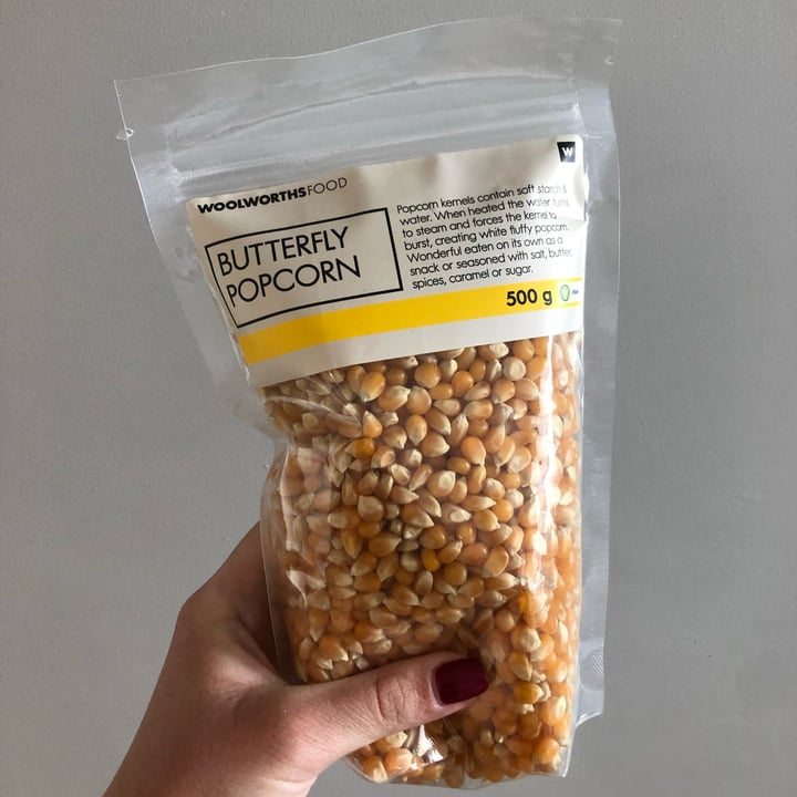 photo of Woolworths Food Butterfly Popcorn shared by @aleecpt on  13 May 2022 - review