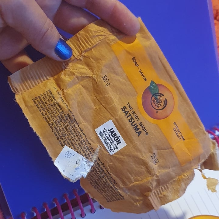 photo of The Body Shop Satsuma Soap shared by @kahle on  29 Sep 2021 - review
