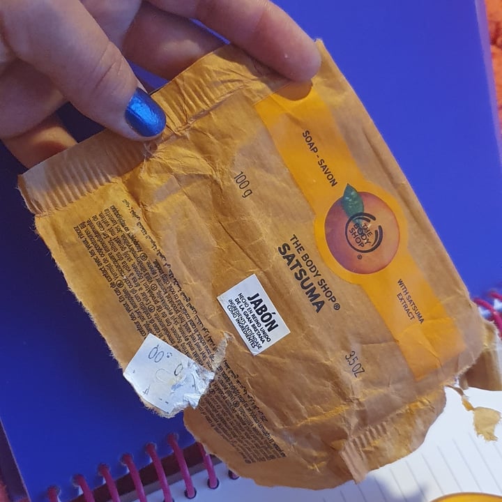 review photo of The Body Shop Satsuma Soap shared by @kahle on 29 Sep 2021 - review