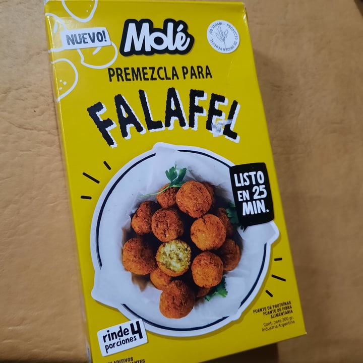 photo of Molé Premezcla Para Falafel shared by @rocioleguizamo93 on  03 Nov 2021 - review