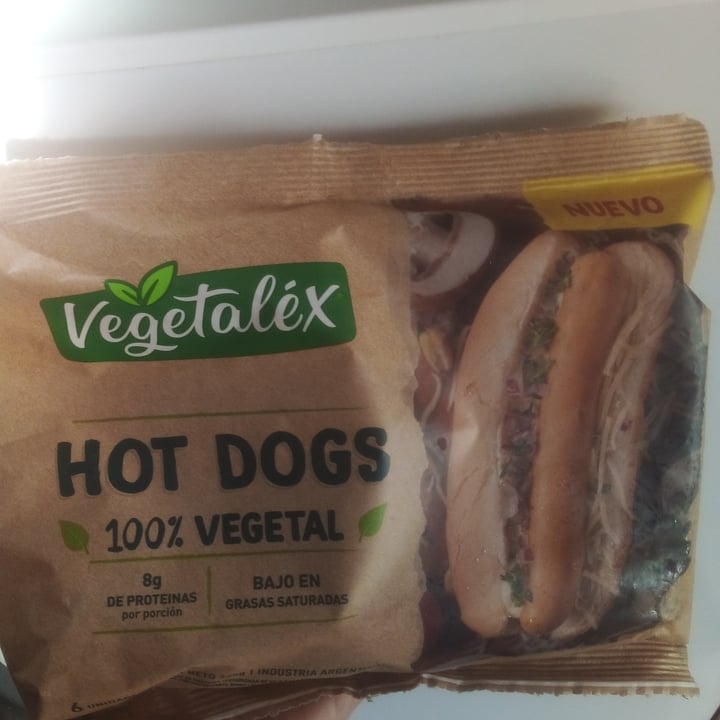 photo of Vegetalex Hot dogs 100% Vegetal shared by @maiavidela on  28 Apr 2022 - review