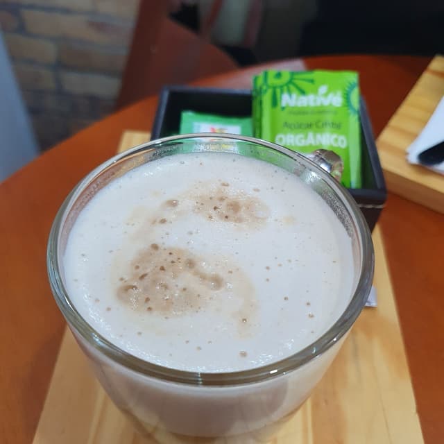 Photo of the dish “Café com leite vegetal”