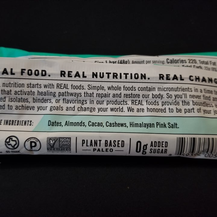 photo of Thunderbird Chocolate Almond Butter Sea Salt shared by @mclevn on  04 Oct 2021 - review