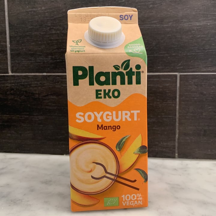 review photo of Planti Eko Soygurt Mango shared by @idabystedt on 21 Jul 2021 - review