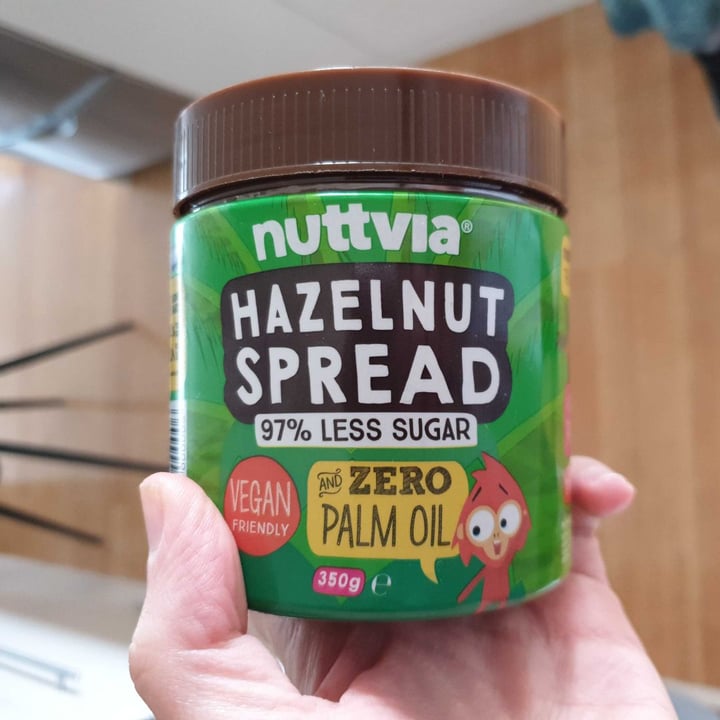 review photo of Nuttvia Nuttvia Hazelnut Choco Spread shared by @leevdberg on 18 Apr 2020 - review