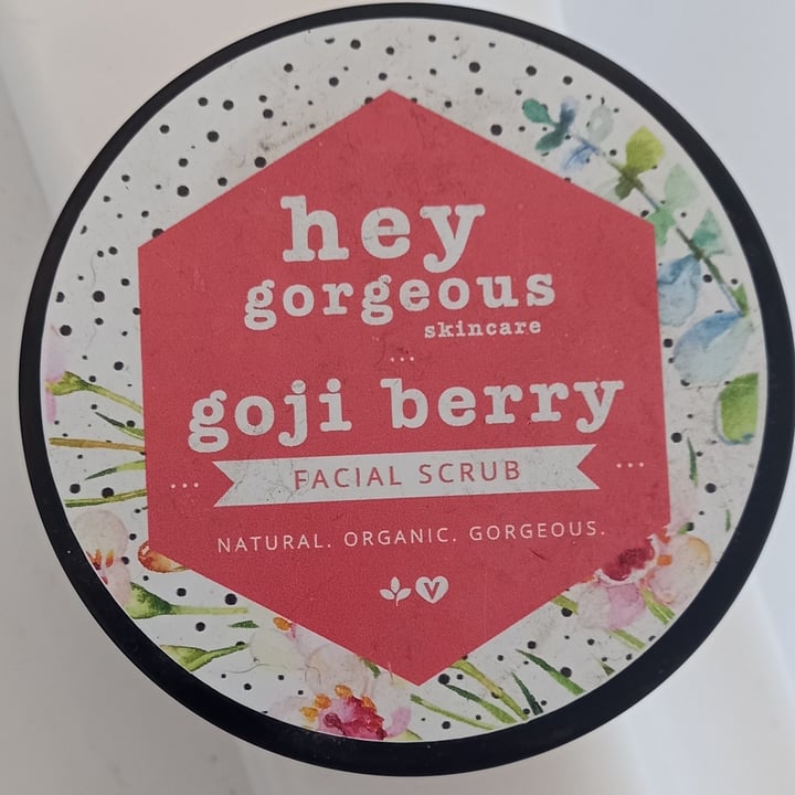 review photo of Hey Gorgeous Goji Berry Facial scrub shared by @danellehorn1 on 13 Oct 2021 - review