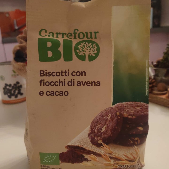 review photo of Carrefour Bio Biscotti Fiocchi Avena e Cacao shared by @quicklyvale on 16 Jan 2022 - review