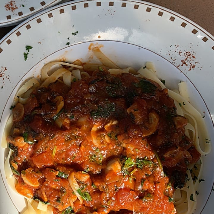 review photo of Al Pescatore Italian Restaurant Alla Nonna Napoletana Pasta shared by @melisschapman on 02 Apr 2021 - review