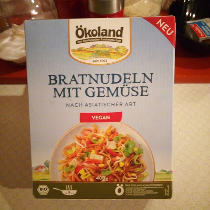 photo of Ökoland Bratnudeln mit Gemüse shared by @gwenda on  12 Mar 2021 - review