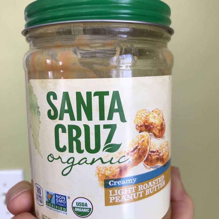photo of Santa Cruz Organic Light Roasted Creamy Peanut Butter shared by @baileysmom1985 on  27 Feb 2022 - review