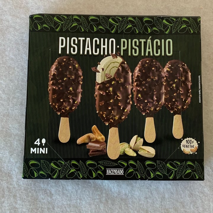 photo of Hacendado helado pistacho shared by @pablopsicoveggy on  07 Aug 2022 - review