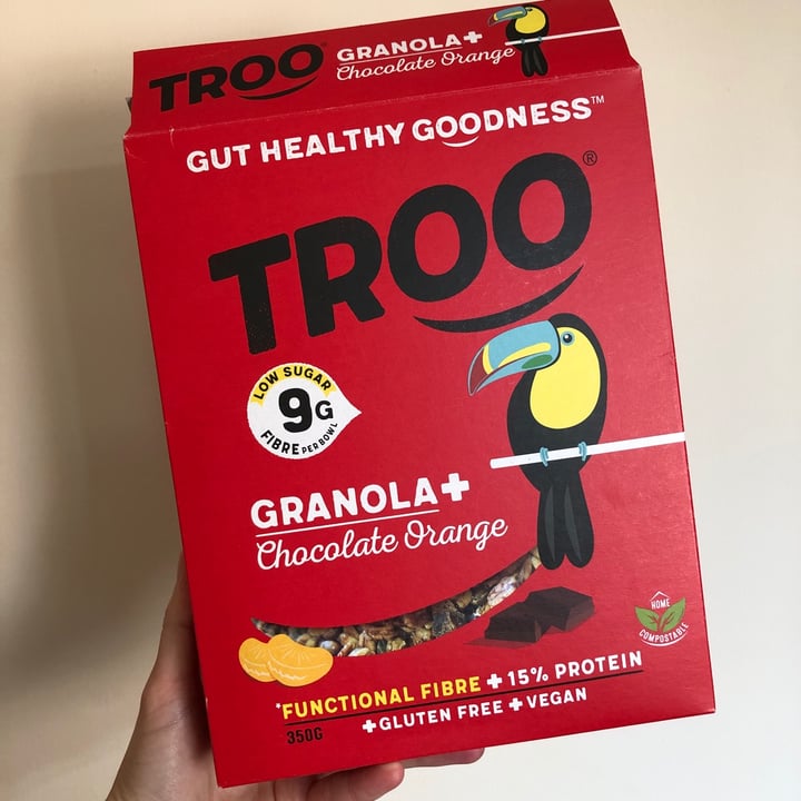 photo of Troo Granola Chocolate with Orange shared by @alicemary on  15 Oct 2021 - review