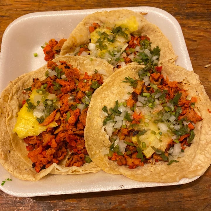 photo of Taqueria El Veganito Taquitos Al Pastor Veganos shared by @ruthpez on  05 Jul 2020 - review