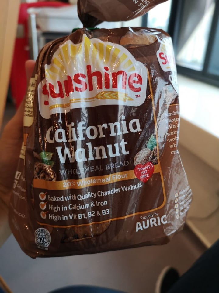 photo of Sunshine Bakeries  California walnut shared by @raffymabanag on  18 Aug 2019 - review