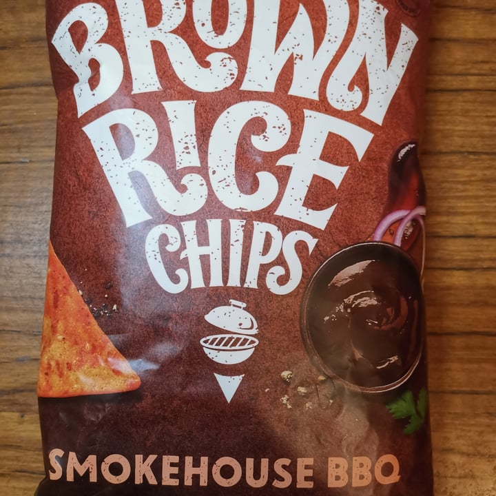 photo of Sunrice smokehouse bbq chips shared by @plantiful on  27 Jun 2021 - review