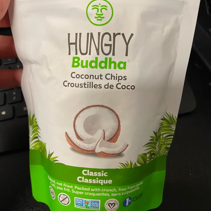 photo of Buddha Brands® Hungry Buddah Coconut Chips Classic shared by @biancajspag on  10 Feb 2022 - review