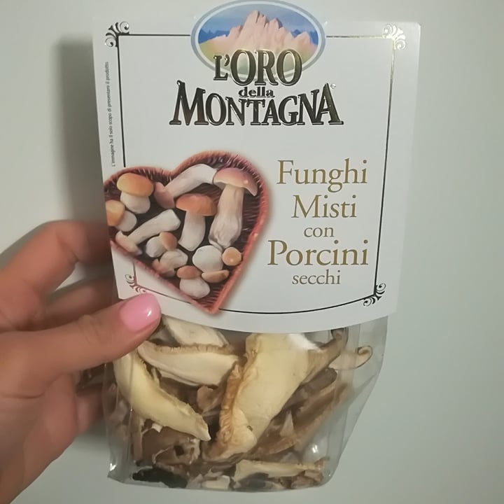 photo of L'oro della montagna Funghi Porcini Secchi shared by @serenatosoni on  25 Mar 2022 - review
