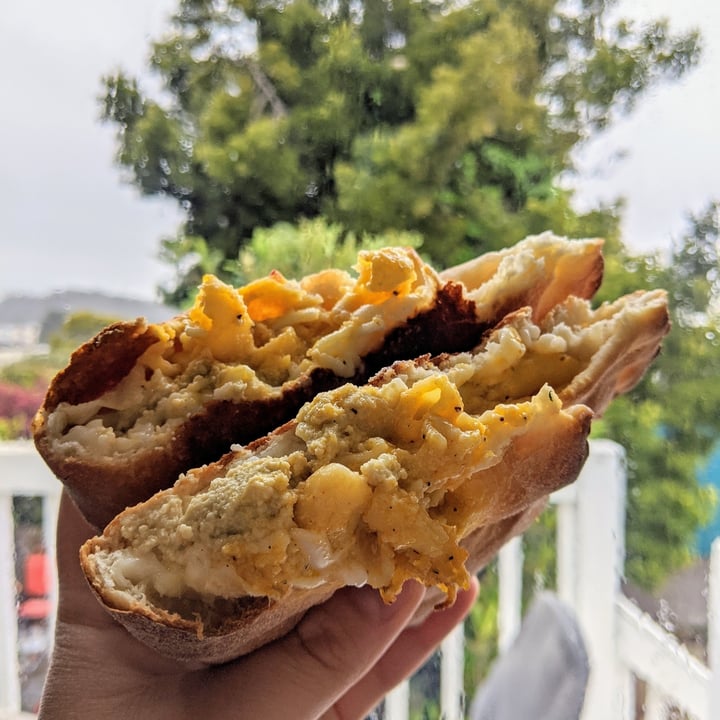 photo of CyBelle's Front Room Mac And Cheese Calzone shared by @clamwich on  07 May 2020 - review