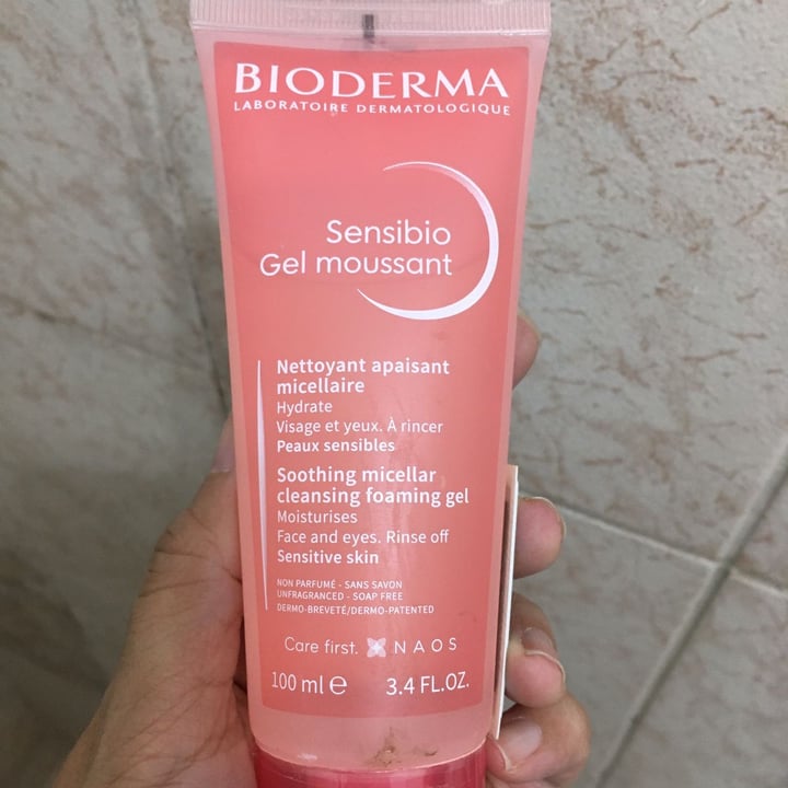 photo of Bioderma Sensibio Gel Moussant shared by @rseidel on  07 May 2022 - review