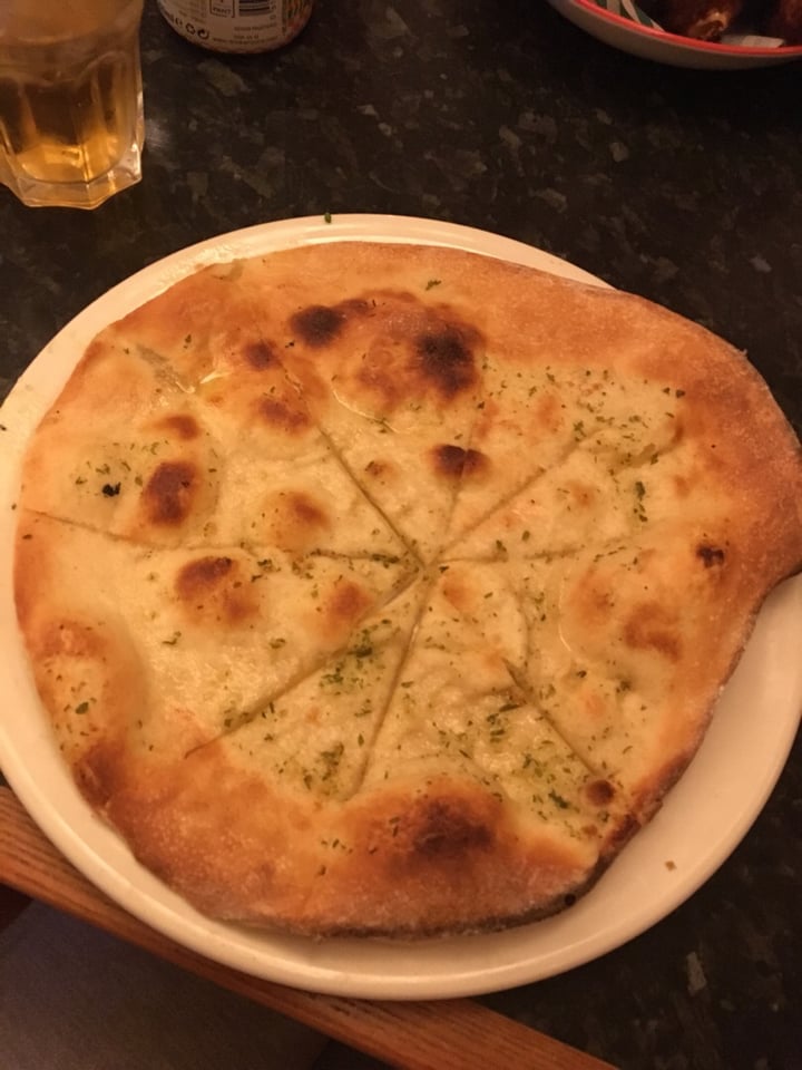 review photo of Frankie & Benny's Vegan Garlic Pizza Bread Starter shared by @everyoneherematters on 12 Oct 2019 - review