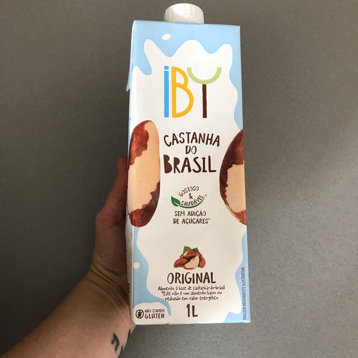 photo of Iby foods Leite Castanha Do Brasil shared by @suzanapinheiro on  18 Jul 2022 - review