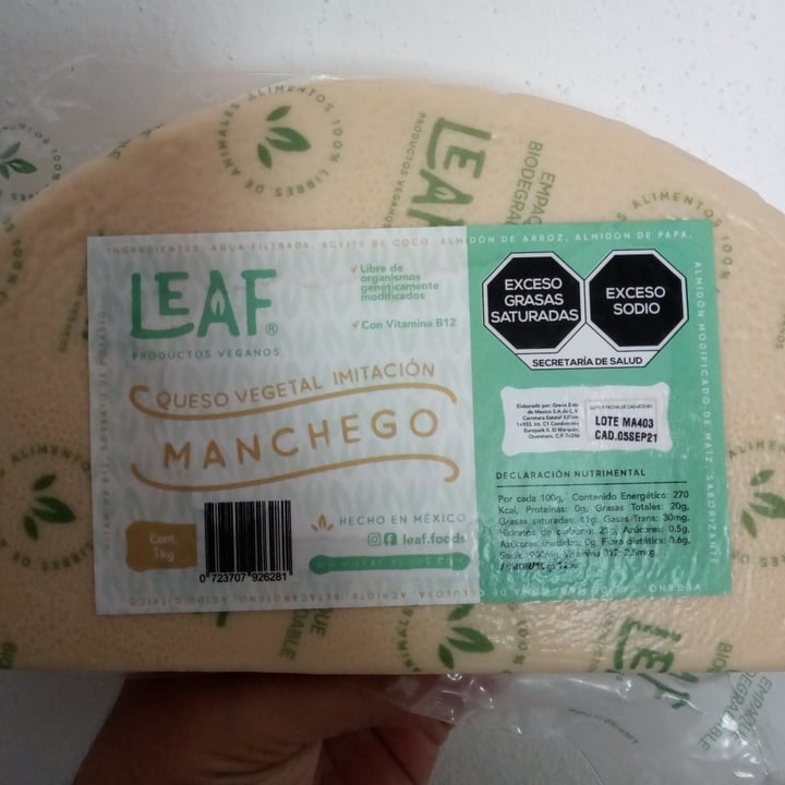 review photo of Leaf Queso manchego shared by @rserdio on 27 Jun 2021 - review