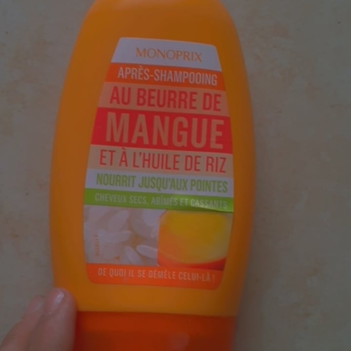 photo of Monoprix Après  Shampoing shared by @naturabio on  24 May 2020 - review