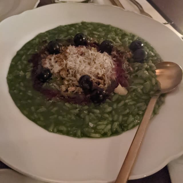 Foto del piatto “Risotto All'uva”