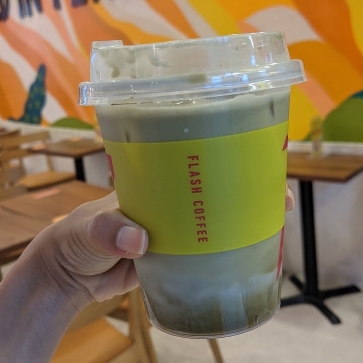 photo of Flash Coffee Avo Latte shared by @bornvegetarian on  19 Apr 2021 - review