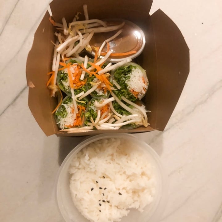 review photo of Asian Mint Summer Rolls shared by @noelleee on 13 Feb 2021 - review