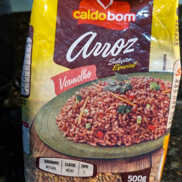 photo of Caldo bom Arroz vermelho shared by @adrianveg on  11 May 2022 - review