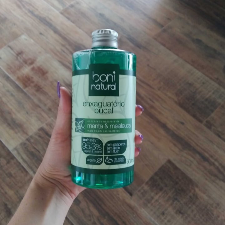 photo of Boni natural Enxaguatório Bucal shared by @daibras on  05 Dec 2022 - review