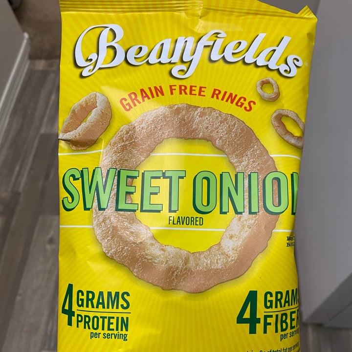 photo of Beanfields Sweet Onion Grain Free Rings shared by @veganzzz on  25 Sep 2021 - review