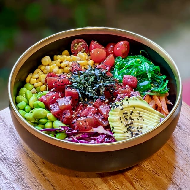 Foto do prato “Watermelon Poke Bowl”