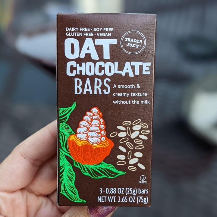 Trader Joe's Oat Chocolate Bars Review abillion
