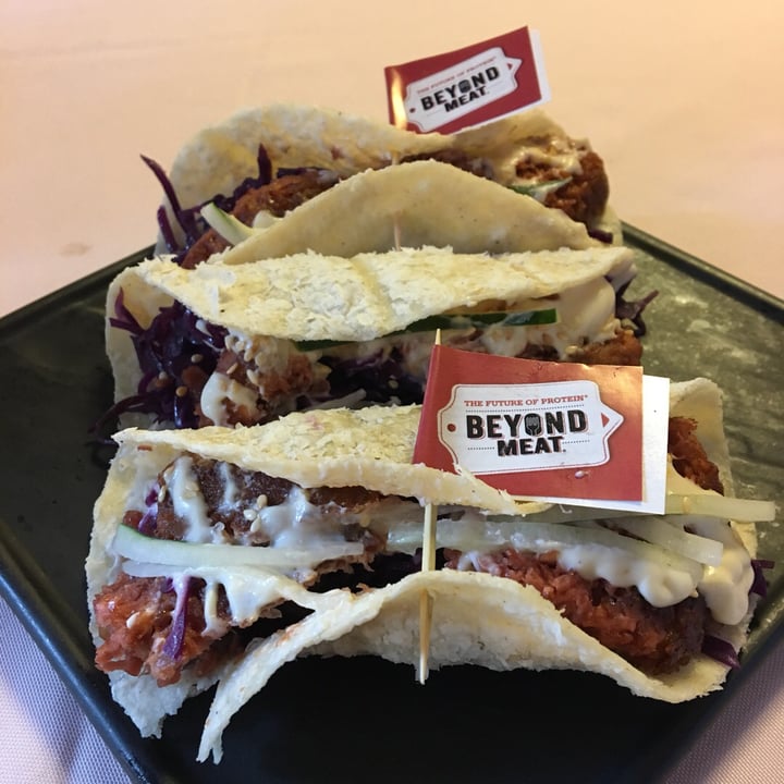 photo of Well Dressed Salad Bar Beyond Meat Asian Slaw Tacos shared by @herbimetal on  27 Apr 2019 - review