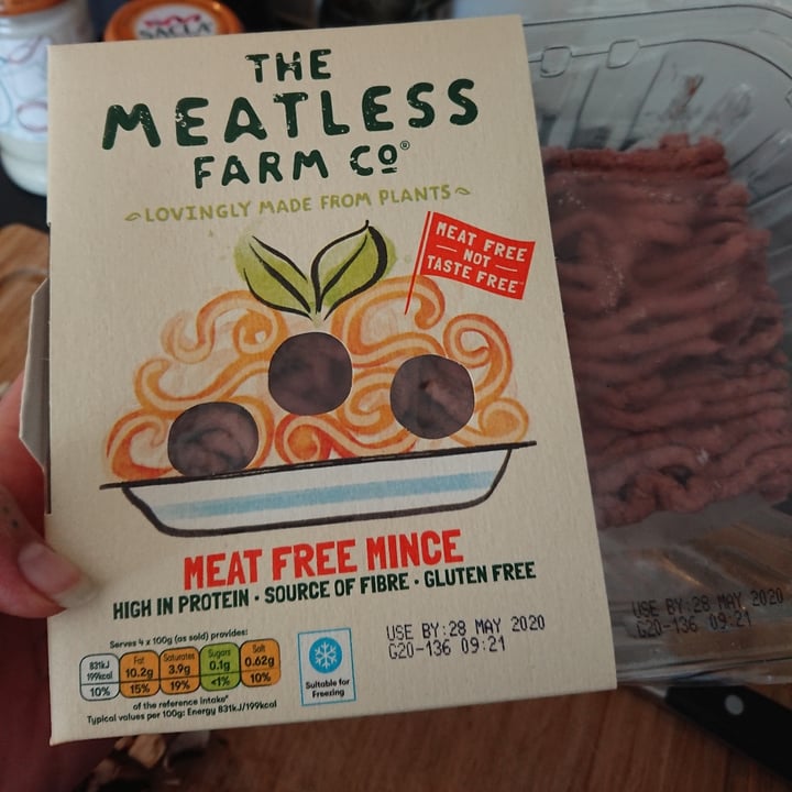 review photo of Meatless Farm Meat Free Mince shared by @charlotteomega on 21 May 2020 - review