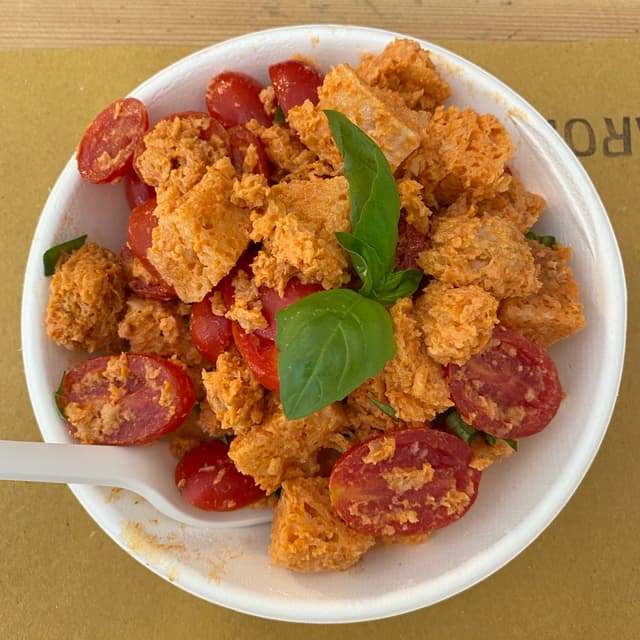 Photo of the dish “panzanella”