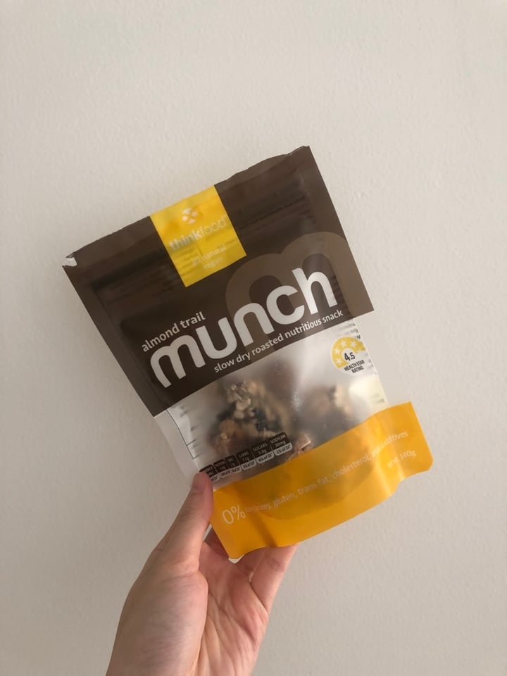 photo of Thinkfood Almond trail munch shared by @indohonkie on  17 Dec 2019 - review